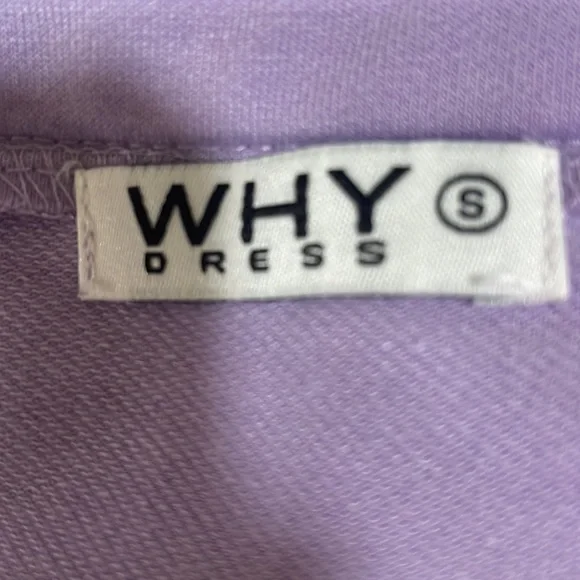 Light purple sweatsuit with wide neck and rhinestones down the sides - Picture 4 of 9